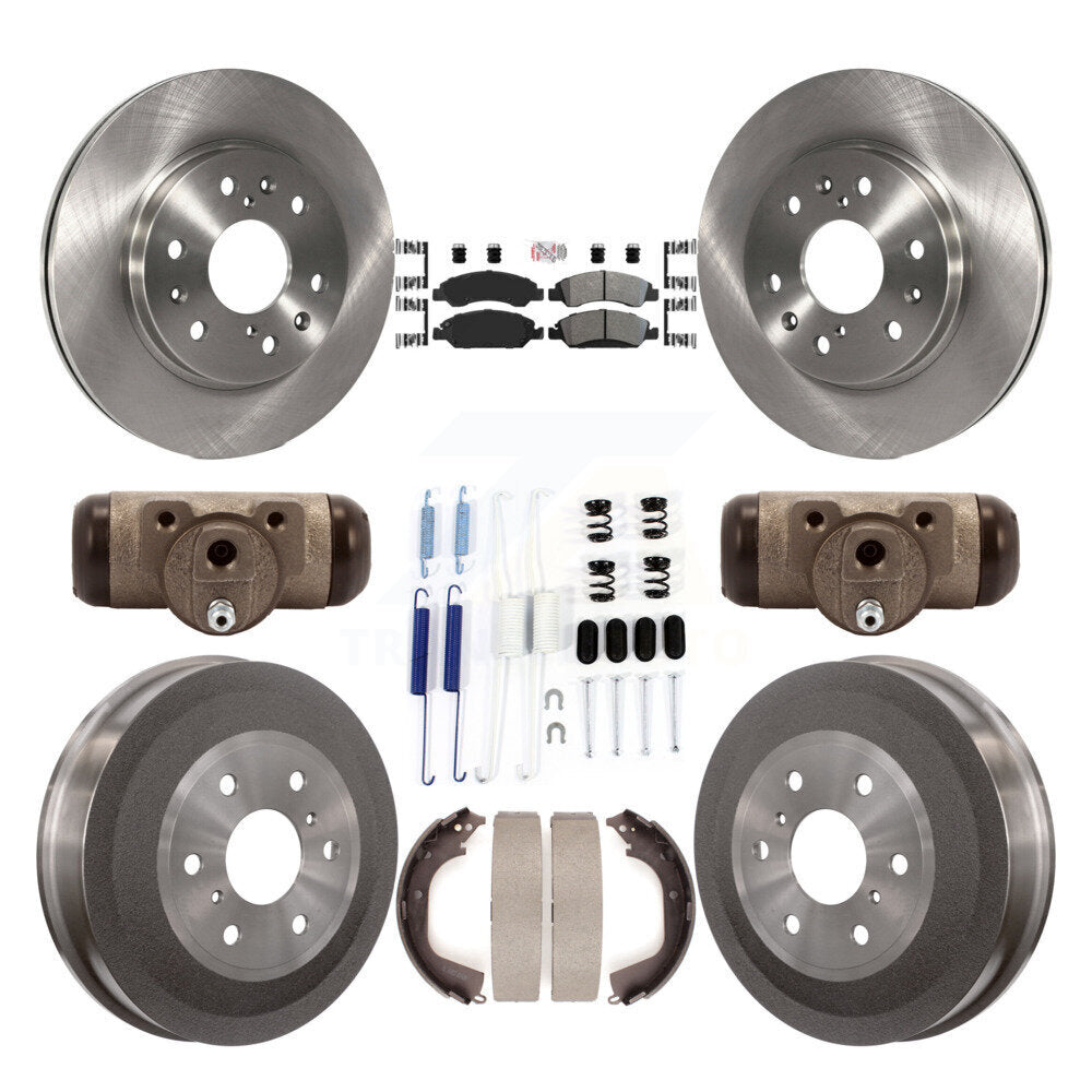Transit Auto K8A-105625 Disc Brake Kit for 2010-2013 Chevrolet Silverado 1500, GMC Sierra 1500 - Front and Rear product image