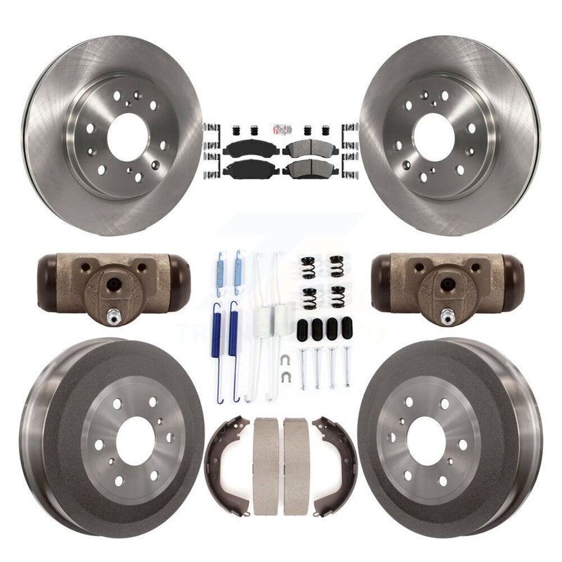 Transit Auto K8A-105625 Disc Brake Kit for 2010-2013 Chevrolet Silverado 1500, GMC Sierra 1500 - Front and Rear product image