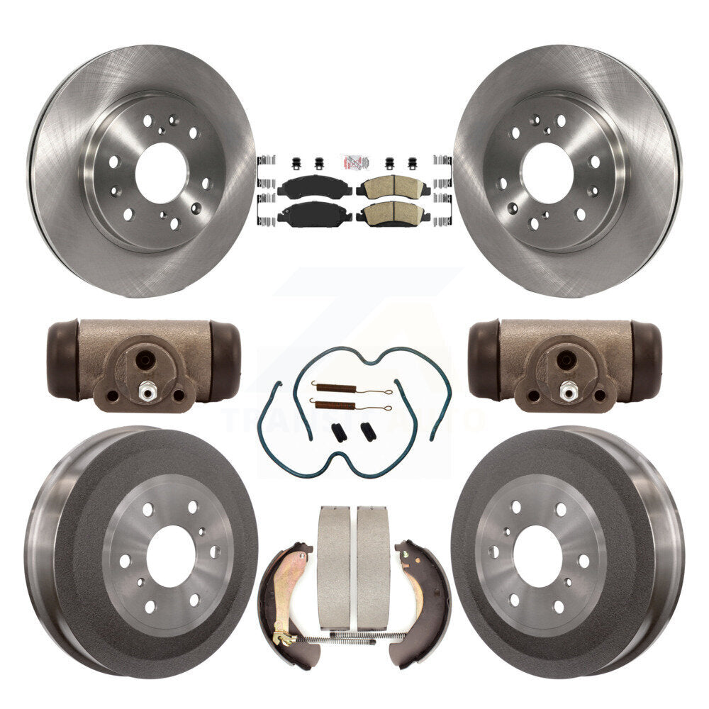 Transit Auto K8A-105626 Disc Brake Kit for 2009 Chevrolet Silverado 1500, GMC Sierra 1500 - Front and Rear product image