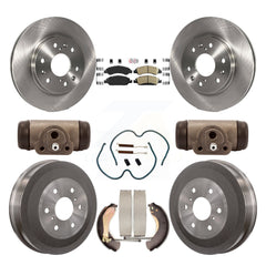 Transit Auto K8A-105626 Disc Brake Kit for 2009 Chevrolet Silverado 1500, GMC Sierra 1500 - Front and Rear product image