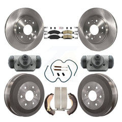 Transit Auto K8A-105627 Disc Brake Kit for 2009 Chevrolet Silverado 1500, GMC Sierra 1500 - Front and Rear product image
