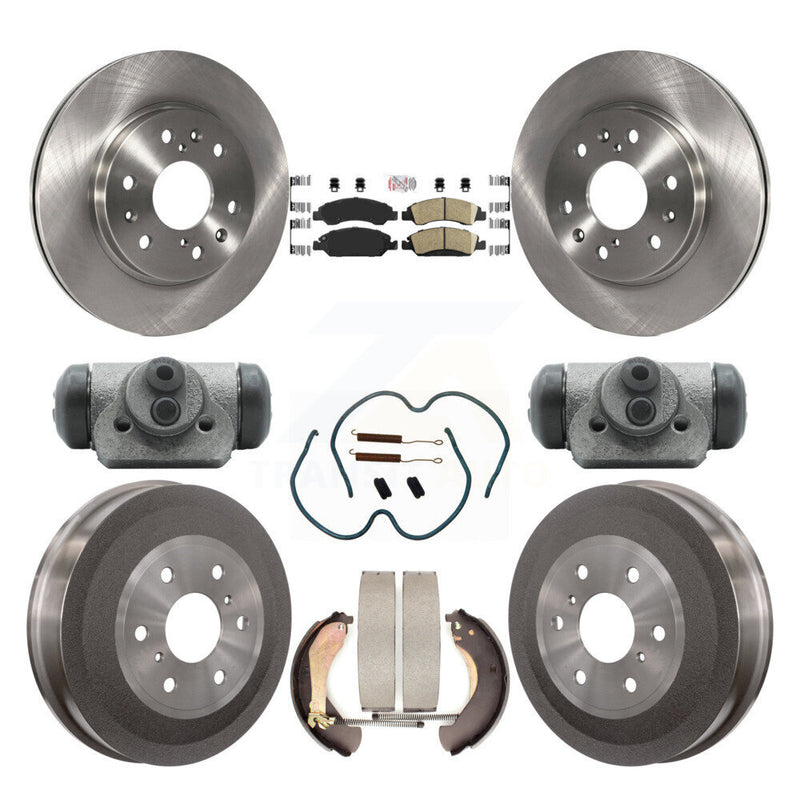 Transit Auto K8A-105627 Disc Brake Kit for 2009 Chevrolet Silverado 1500, GMC Sierra 1500 - Front and Rear product image