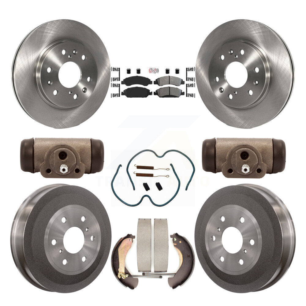Transit Auto K8A-105630 Disc Brake Kit for 2009 Chevrolet Silverado 1500, GMC Sierra 1500 - Front and Rear product image