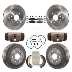 Transit Auto K8A-105630 Disc Brake Kit for 2009 Chevrolet Silverado 1500, GMC Sierra 1500 - Front and Rear product image