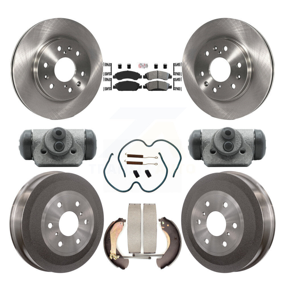 Transit Auto K8A-105631 Disc Brake Kit for 2009 Chevrolet Silverado 1500, GMC Sierra 1500 - Front and Rear product image