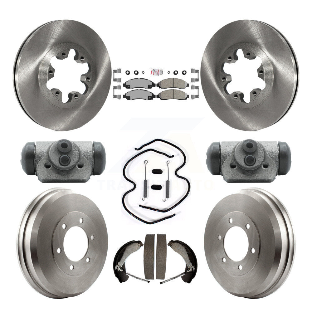 Transit Auto K8A-105638 Disc Brake Kit for 2004-2008 Isuzu i-290, Isuzu i-370, Isuzu i-280 & more - Front and Rear product image