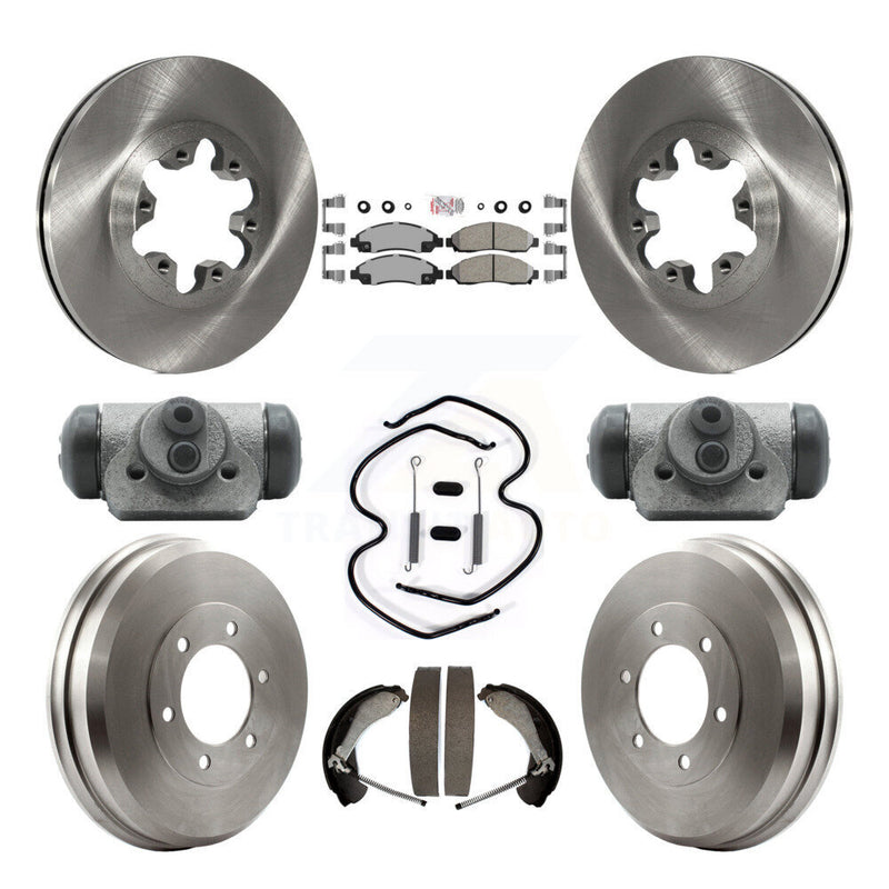 Transit Auto K8A-105638 Disc Brake Kit for 2004-2008 Isuzu i-290, Isuzu i-370, Isuzu i-280 & more - Front and Rear product image