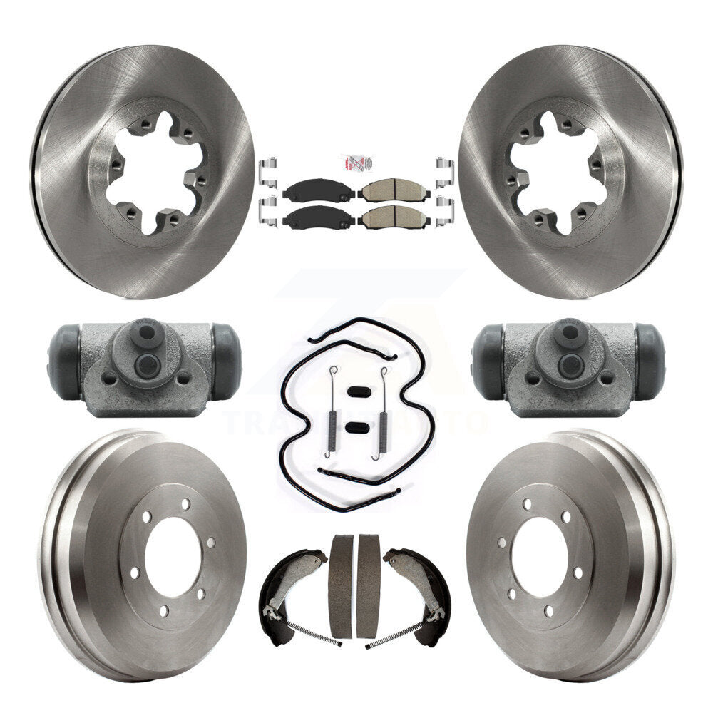 Transit Auto K8A-105639 Disc Brake Kit for 2004-2008 Isuzu i-290, Isuzu i-370, Isuzu i-280 & more - Front and Rear product image