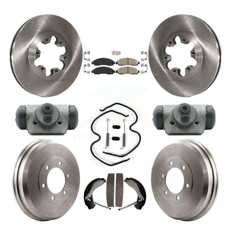 Transit Auto K8A-105639 Disc Brake Kit for 2004-2008 Isuzu i-290, Isuzu i-370, Isuzu i-280 & more - Front and Rear product image