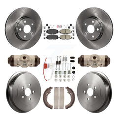 Transit Auto K8A-105647 Disc Brake Kit for 2009-2013 Toyota Corolla - Front and Rear product image