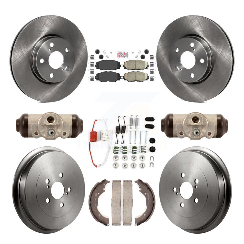 Transit Auto K8A-105647 Disc Brake Kit for 2009-2013 Toyota Corolla - Front and Rear product image