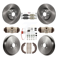 Transit Auto K8A-105648 Disc Brake Kit for 2009-2013 Toyota Corolla - Front and Rear product image