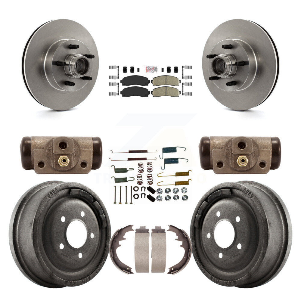 Transit Auto K8A-105654 Disc Brake Kit for 2006-2009 Ford Ranger - Front and Rear product image