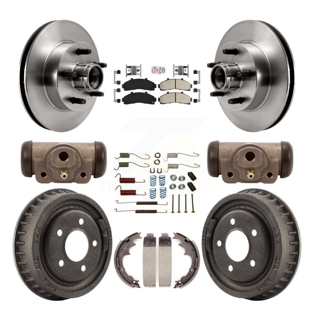 Transit Auto K8A-105656 Disc Brake Kit for 2001 Ford Ranger - Front and Rear product image
