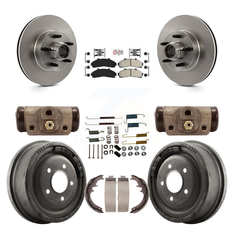 Transit Auto K8A-105657 Disc Brake Kit for 1998-2002 Ford Ranger - Front and Rear product image