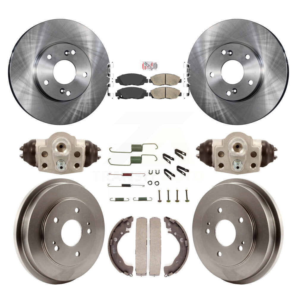 Transit Auto K8A-105683 Disc Brake Kit for 2011 Honda Civic - Front and Rear product image