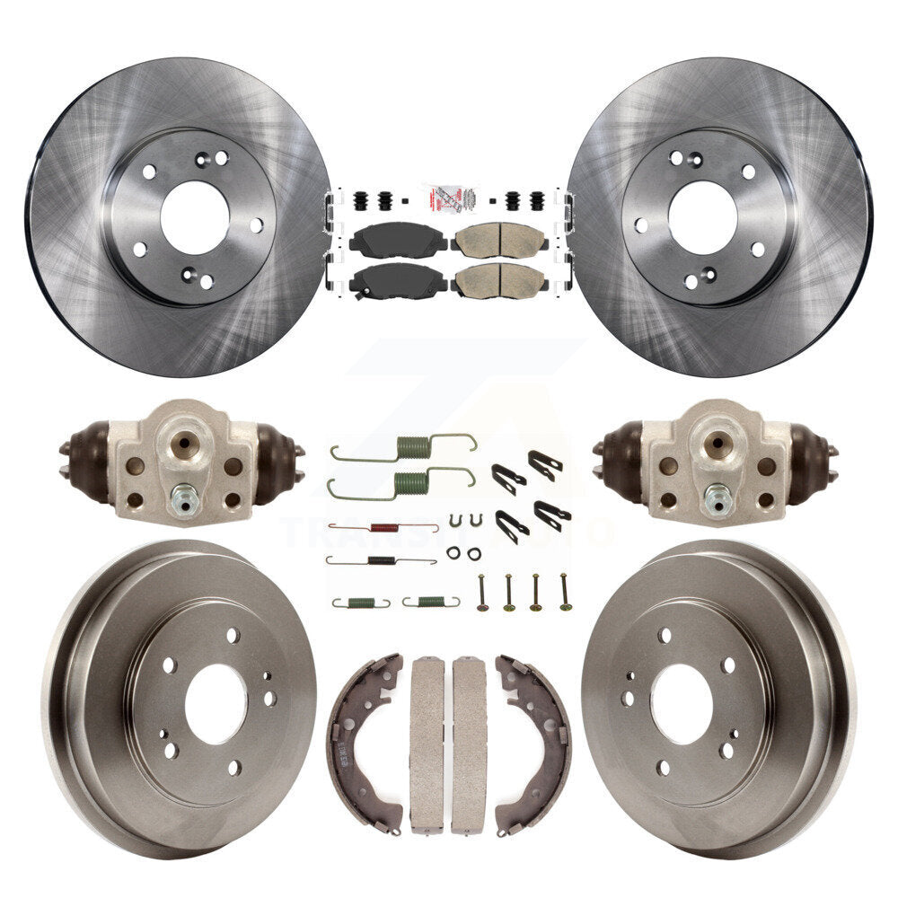 Transit Auto K8A-105684 Disc Brake Kit for 2011 Honda Civic - Front and Rear product image