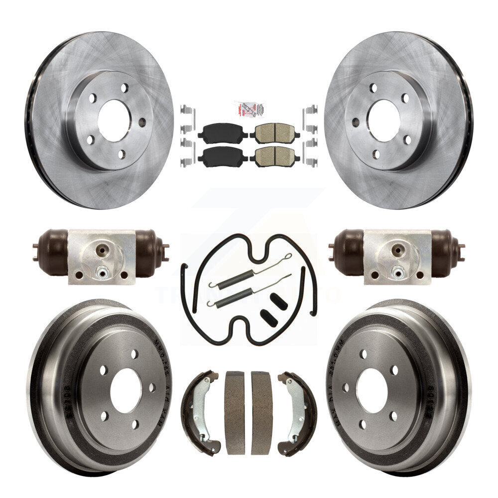 Transit Auto K8A-105685 Disc Brake Kit for 2007-2008 Chevrolet Cobalt, Pontiac G5 - Front and Rear product image
