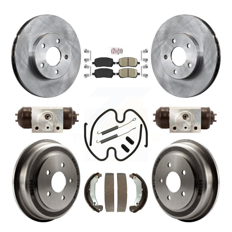 Transit Auto K8A-105685 Disc Brake Kit for 2007-2008 Chevrolet Cobalt, Pontiac G5 - Front and Rear product image