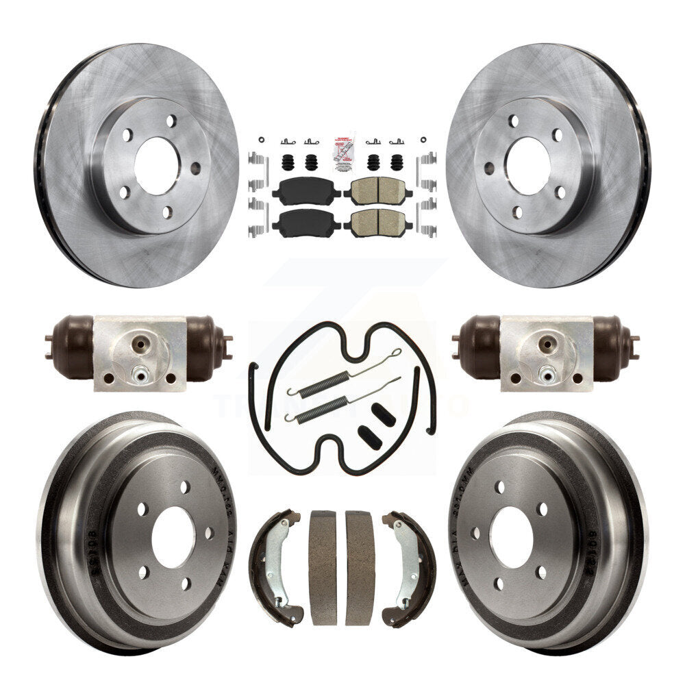 Transit Auto K8A-105686 Disc Brake Kit for 2007-2008 Chevrolet Cobalt, Pontiac G5 - Front and Rear product image