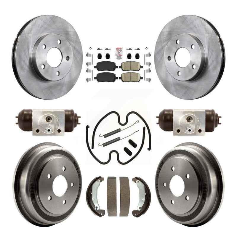 Transit Auto K8A-105686 Disc Brake Kit for 2007-2008 Chevrolet Cobalt, Pontiac G5 - Front and Rear product image