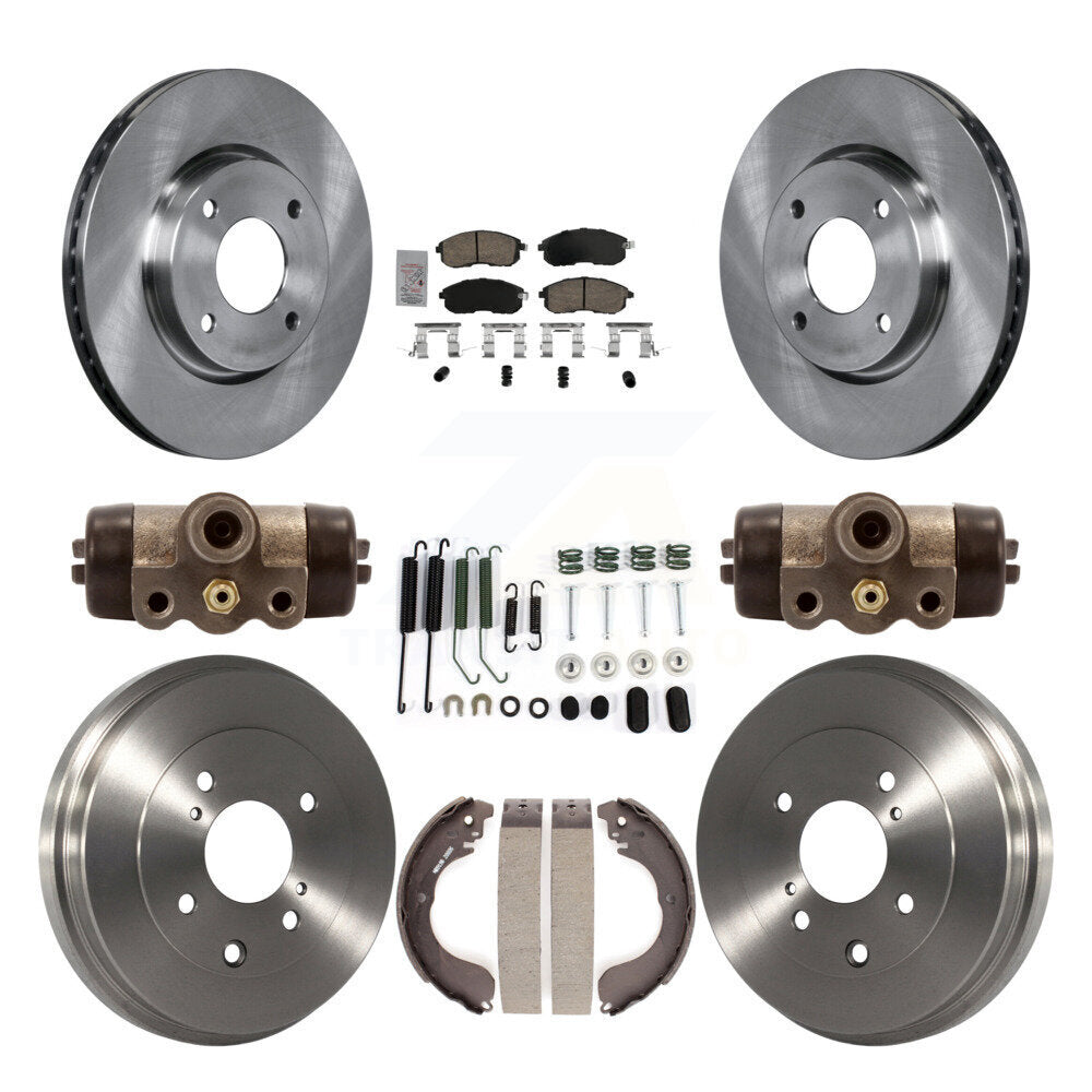 Transit Auto K8A-105687 Disc Brake Kit for 2007-2012 Nissan Versa - Front and Rear product image