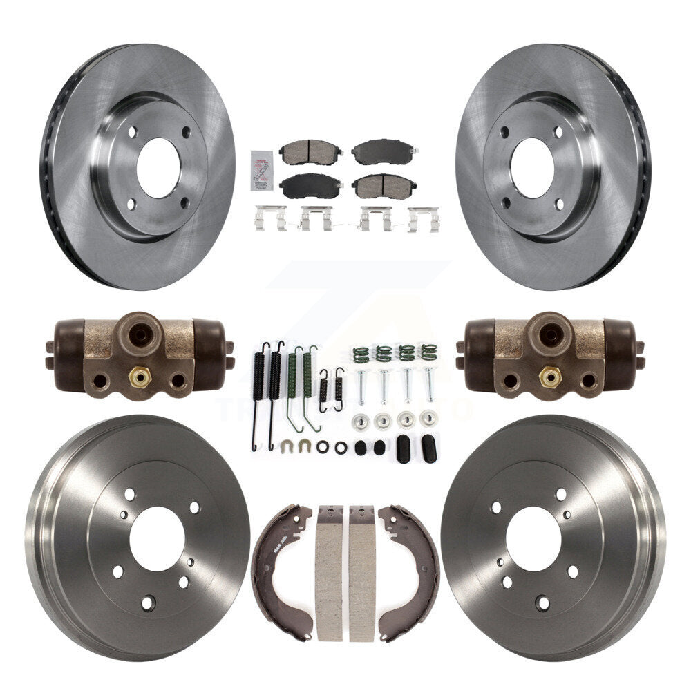 Transit Auto K8A-105688 Disc Brake Kit for 2007-2012 Nissan Versa - Front and Rear product image