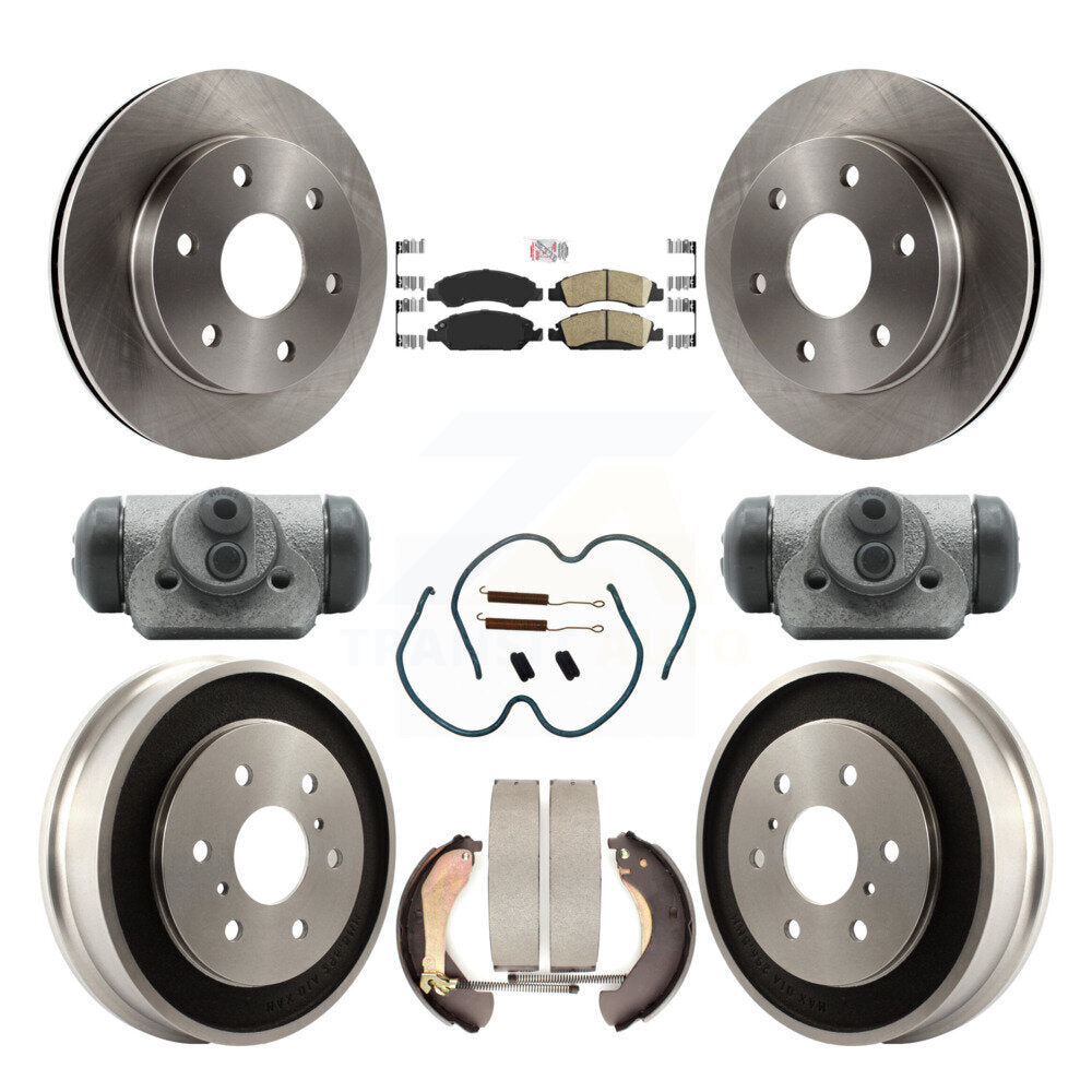 Transit Auto K8A-105699 Disc Brake Kit for 2007 GMC Sierra 1500 - Front and Rear product image