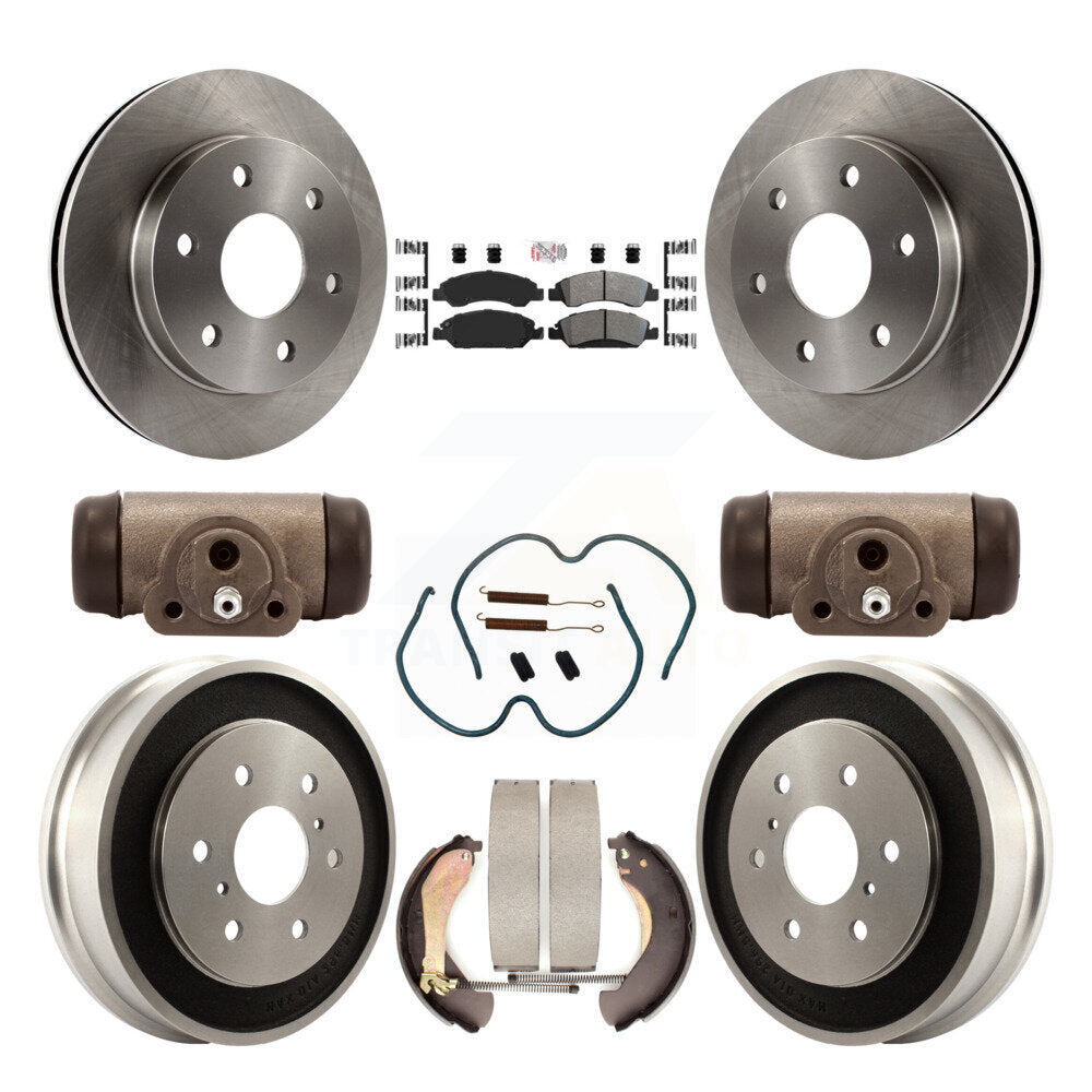 Transit Auto K8A-105700 Disc Brake Kit for 2007 GMC Sierra 1500 - Front and Rear product image