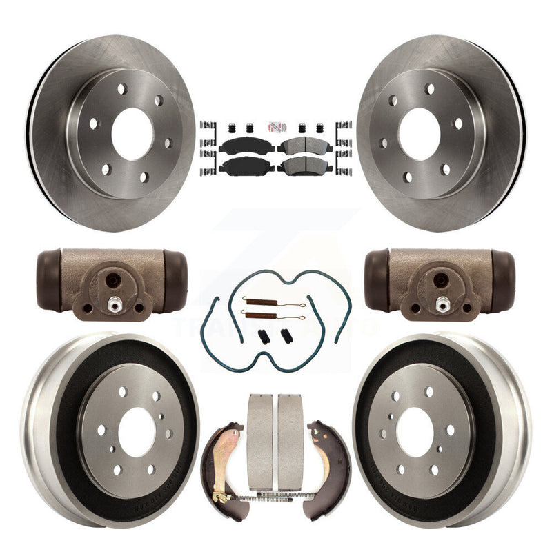 Transit Auto K8A-105700 Disc Brake Kit for 2007 GMC Sierra 1500 - Front and Rear product image