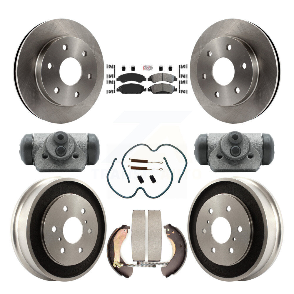 Transit Auto K8A-105701 Disc Brake Kit for 2007 GMC Sierra 1500 - Front and Rear product image