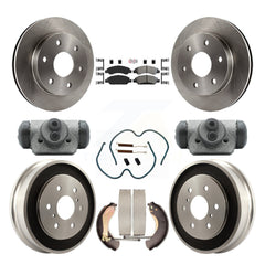 Transit Auto K8A-105701 Disc Brake Kit for 2007 GMC Sierra 1500 - Front and Rear product image