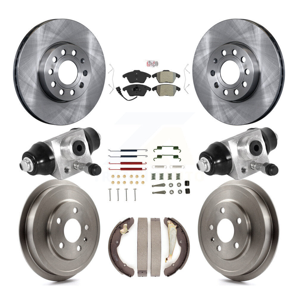 Transit Auto K8A-105704 Disc Brake Kit for 2011-2012 Volkswagen Jetta - Front and Rear product image