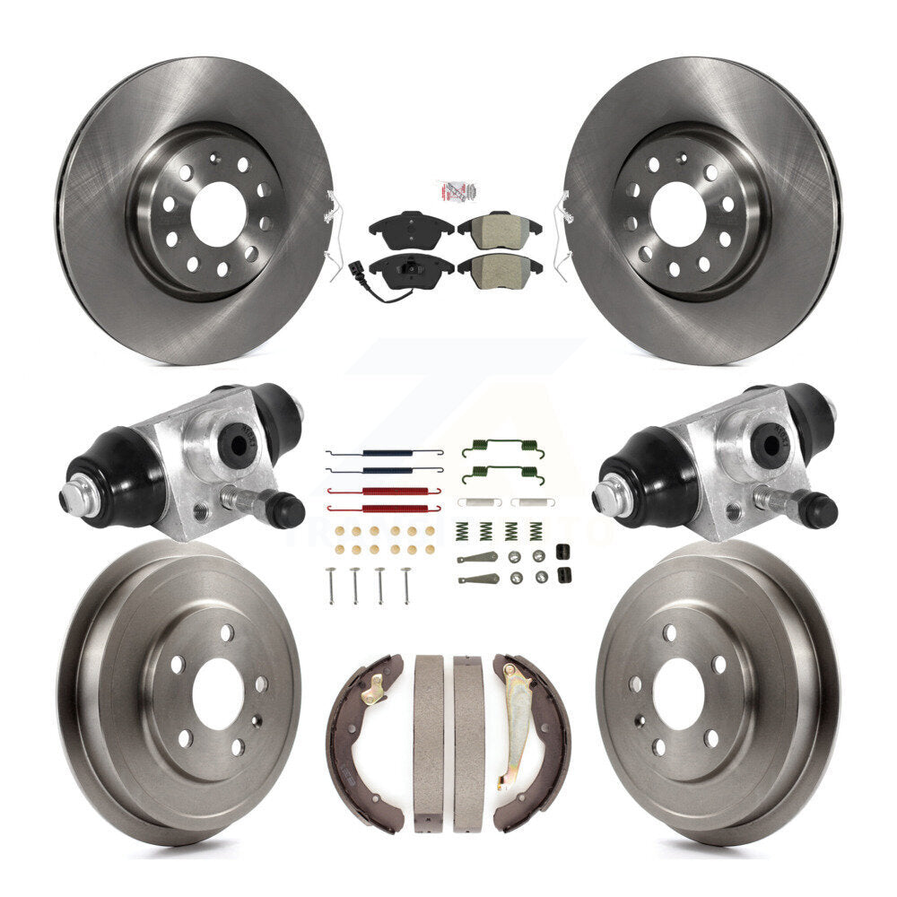 Transit Auto K8A-105705 Disc Brake Kit for 2011-2012 Volkswagen Jetta - Front and Rear product image