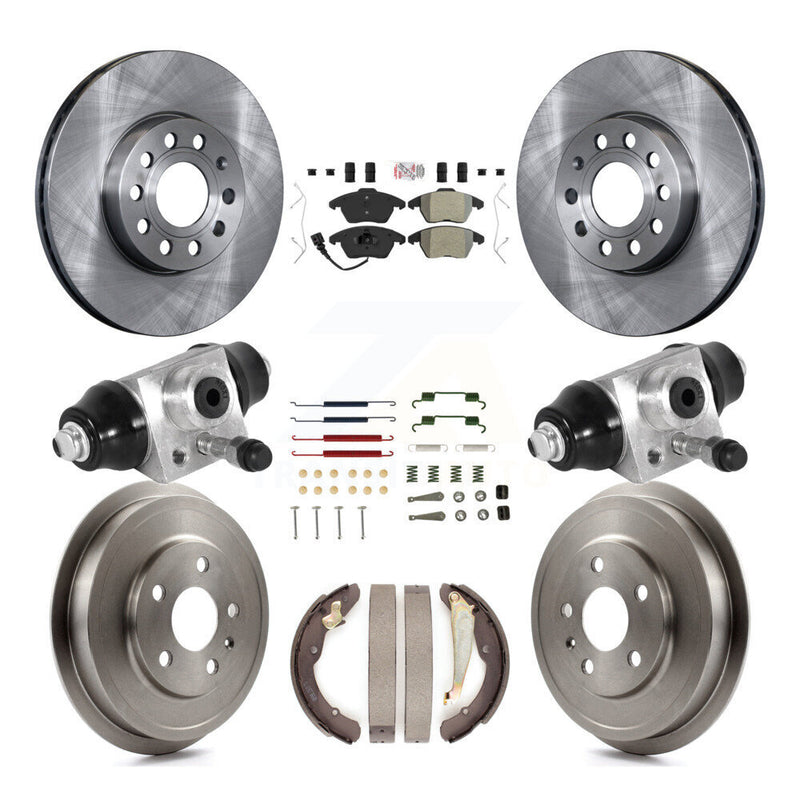 Transit Auto K8A-105706 Disc Brake Kit for 2011-2012 Volkswagen Jetta - Front and Rear product image