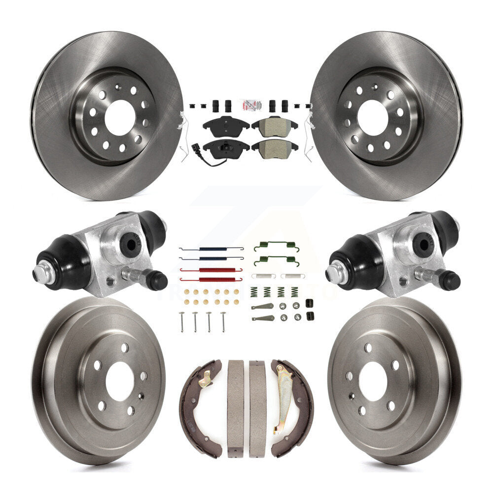 Transit Auto K8A-105707 Disc Brake Kit for 2011-2012 Volkswagen Jetta - Front and Rear product image