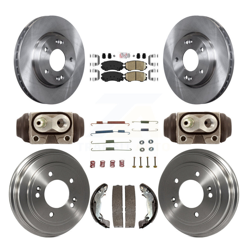 Transit Auto K8A-105712 Disc Brake Kit for 2008-2010 Hyundai Elantra - Front and Rear product image