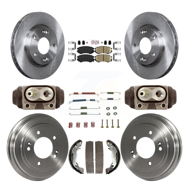 Transit Auto K8A-105712 Disc Brake Kit for 2008-2010 Hyundai Elantra - Front and Rear product image