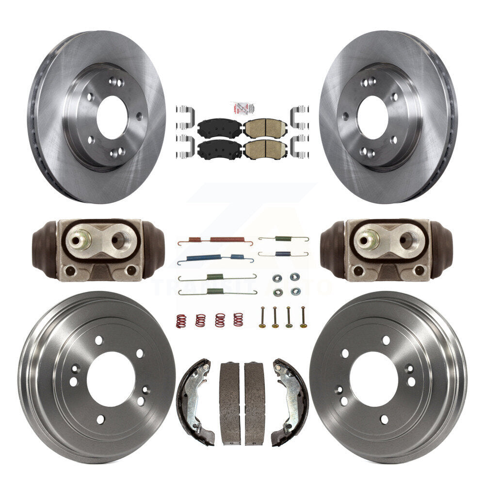 Transit Auto K8A-105713 Disc Brake Kit for 2008-2010 Hyundai Elantra - Front and Rear product image