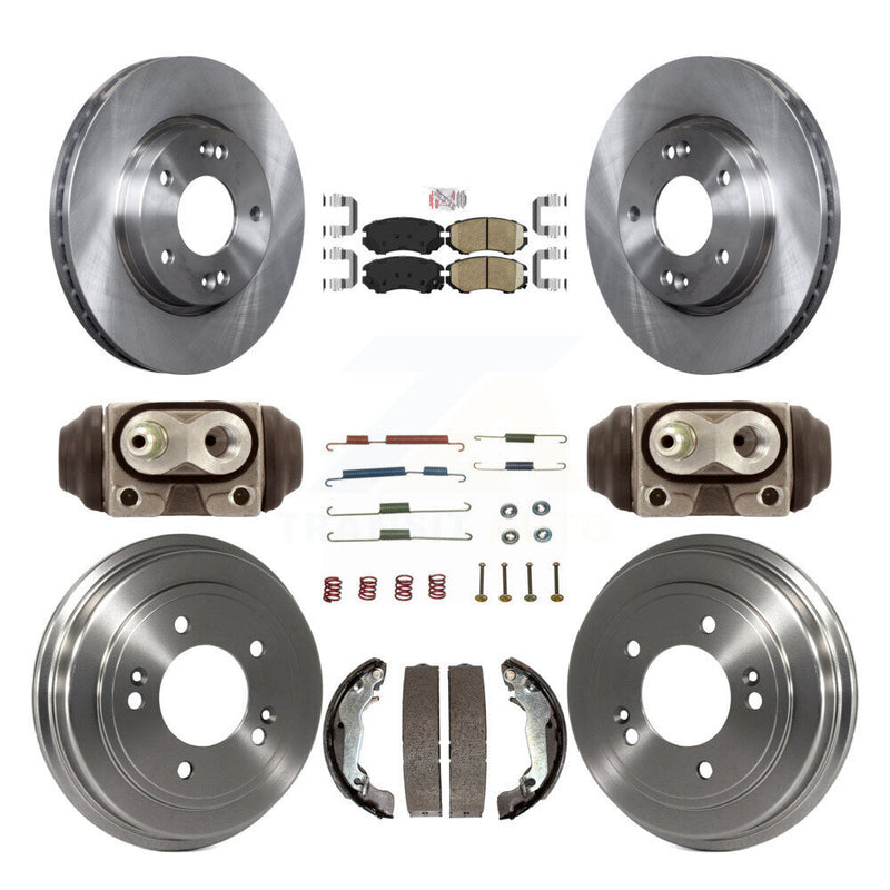 Transit Auto K8A-105713 Disc Brake Kit for 2008-2010 Hyundai Elantra - Front and Rear product image