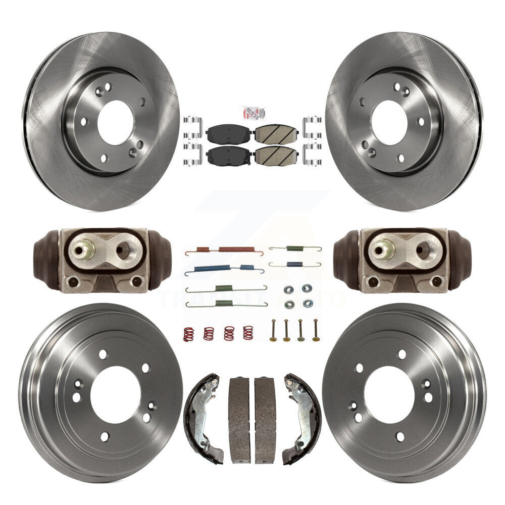 Transit Auto K8A-105714 Disc Brake Kit for 2009-2010 Hyundai Elantra - Front and Rear product image