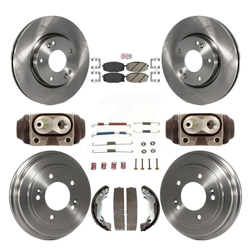 Transit Auto K8A-105714 Disc Brake Kit for 2009-2010 Hyundai Elantra - Front and Rear product image