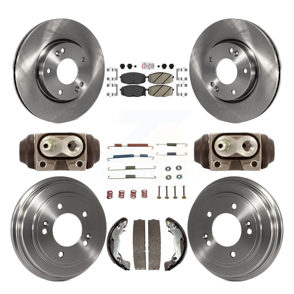 Transit Auto K8A-105715 Disc Brake Kit for 2009-2010 Hyundai Elantra - Front and Rear product image