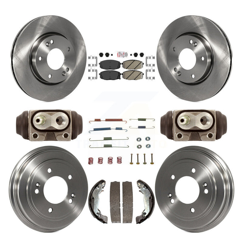 Transit Auto K8A-105715 Disc Brake Kit for 2009-2010 Hyundai Elantra - Front and Rear product image