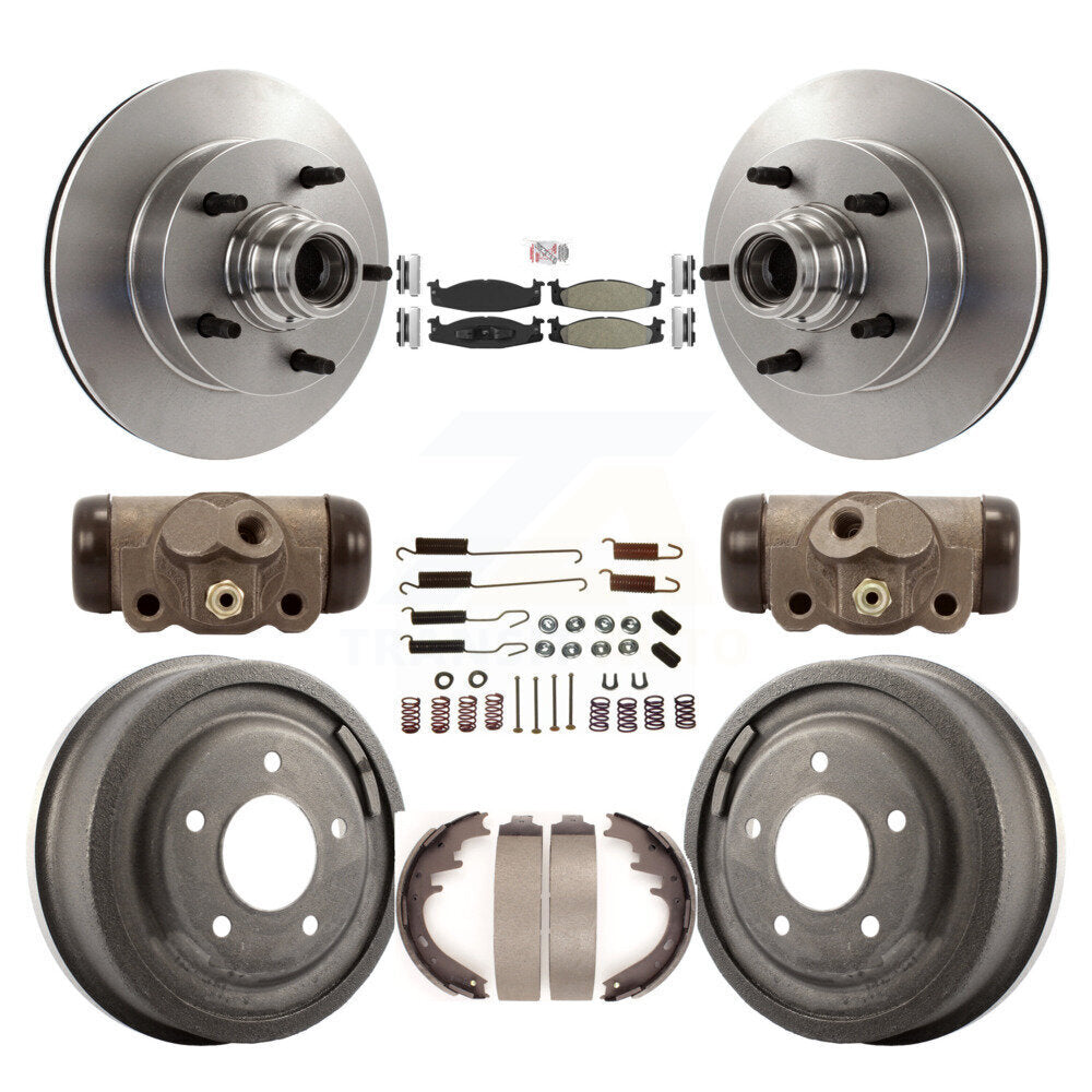 Transit Auto K8A-105720 Disc Brake Kit for 1997 Ford E-150 Econoline - Front and Rear product image