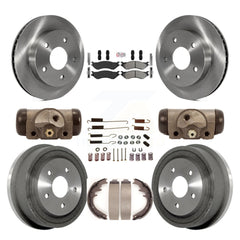 Transit Auto K8A-105725 Disc Brake Kit for 2000-2001 Dodge Ram 1500 - Front and Rear product image