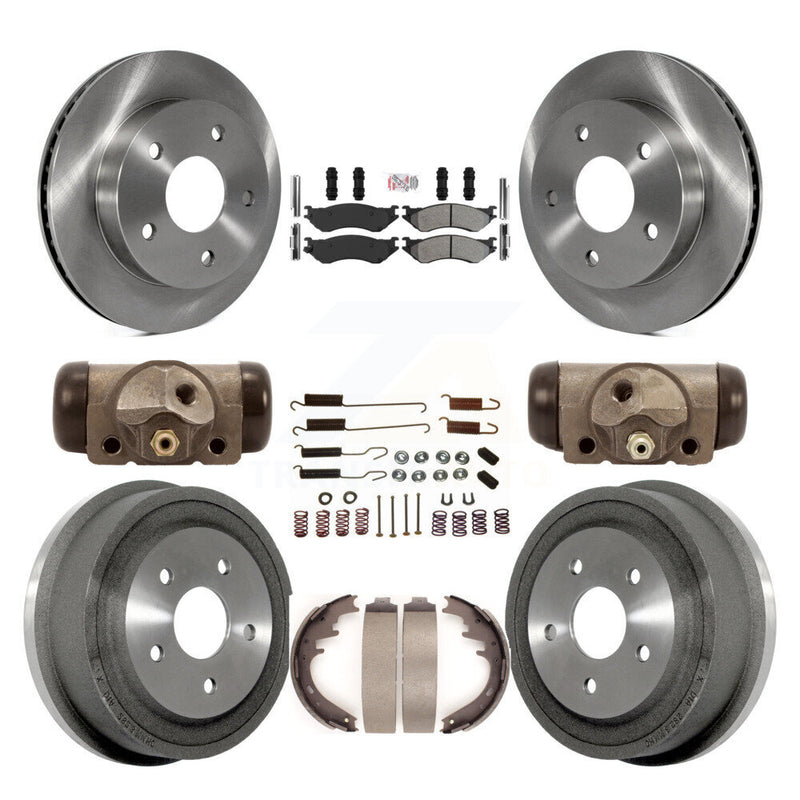 Transit Auto K8A-105725 Disc Brake Kit for 2000-2001 Dodge Ram 1500 - Front and Rear product image