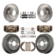 Transit Auto K8A-105726 Disc Brake Kit for 2000-2001 Dodge Ram 1500 - Front and Rear product image