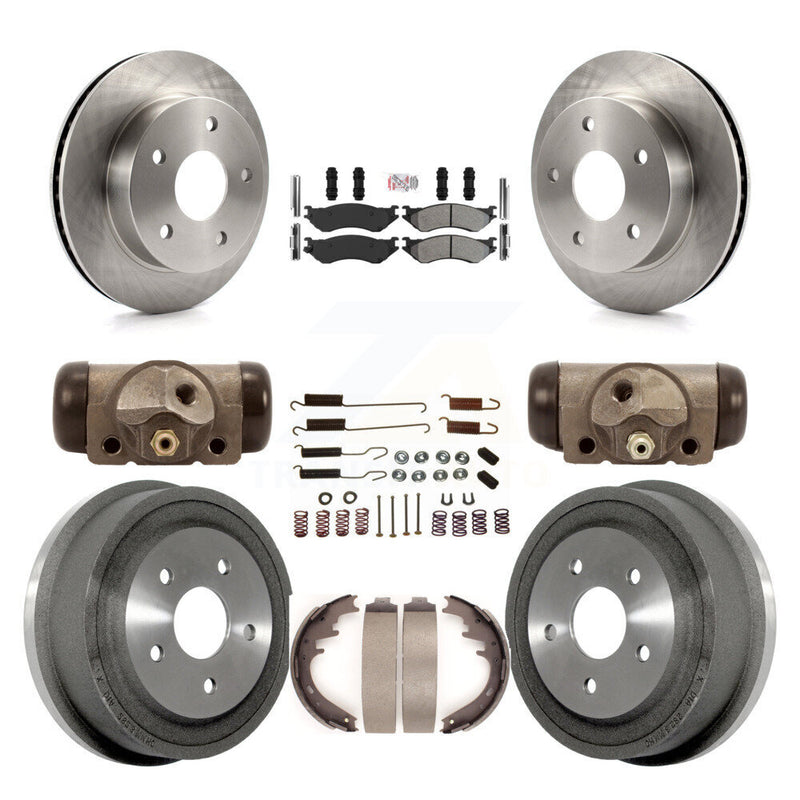 Transit Auto K8A-105726 Disc Brake Kit for 2000-2001 Dodge Ram 1500 - Front and Rear product image