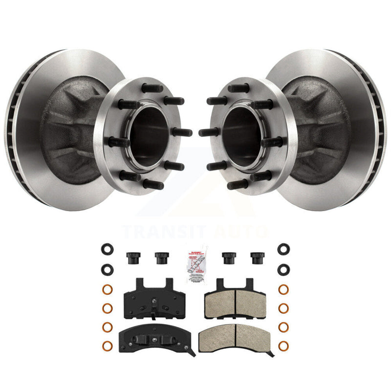 Transit Auto K8A-105772 Disc Brake Kit for 1995-2002 Chevrolet C3500, Chevrolet Express 3500, GMC G3500 & more - Front product image